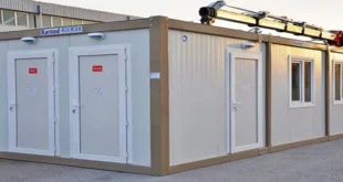 کانکس نگهبانی با سرویس بهداشتی