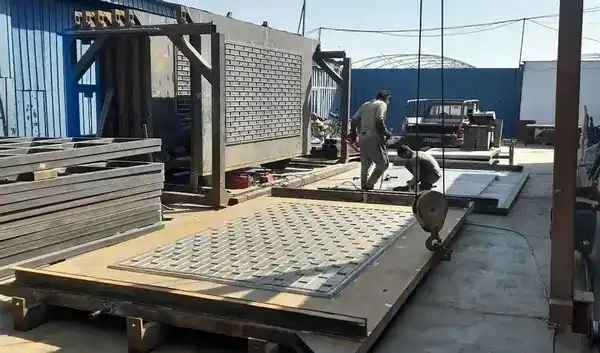 ساخت قالب دیوار پیش ساخته بتنی