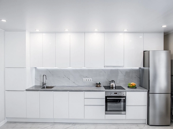 کابینت سفید ساده شیک