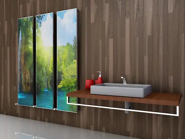 شوفاژ شیشه ای