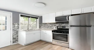 کابینت ساده برای آشپزخانه کوچک