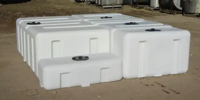 مخزن آب مکعبی افقی