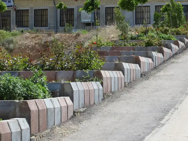 استاندارد جدول بتنی در معابر شهری