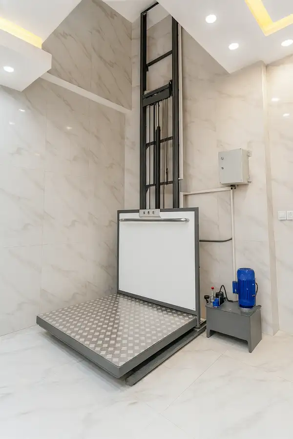 ابعاد بالابر مغازه