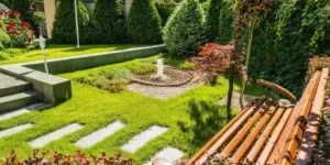 محوطه سازی باغ با کمترین هزینه