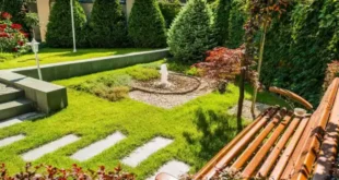 محوطه سازی باغ با کمترین هزینه