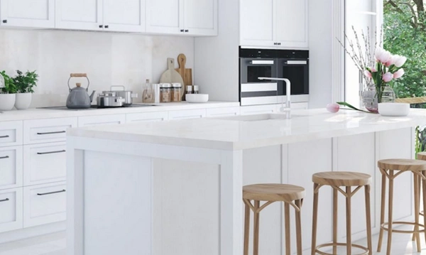 کابینت سفید ساده شیک