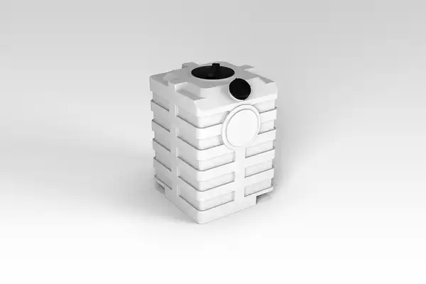 مخزن پلاستیکی مکعبی