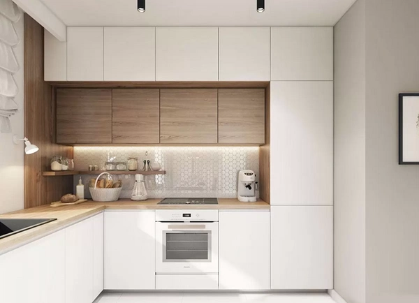 کابینت سفید ساده شیک