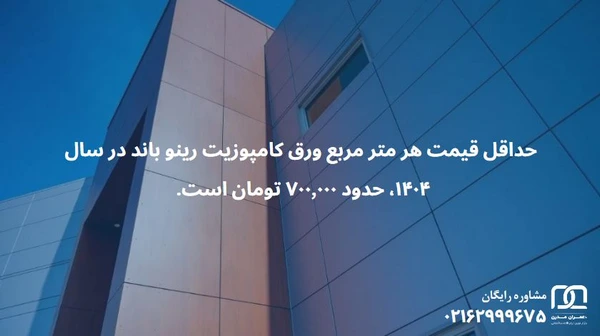 قیمت ورق کامپوزیت رینو باند