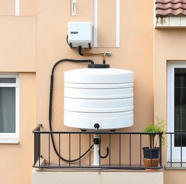 منبع اب برای یک واحد