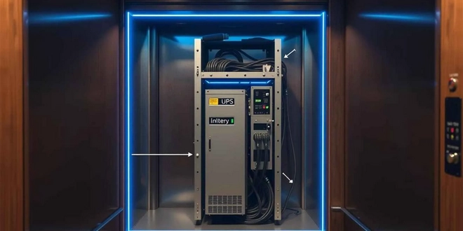 قیمت یو پی اس آسانسور