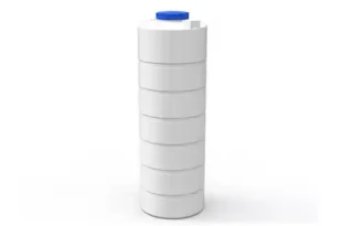 مخزن 2000 لیتری عمودی بلند