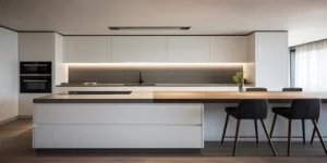 کابینت سفید ساده شیک