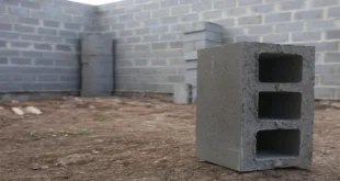 دیوار بلوکی ۴۰ سانتی