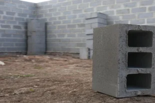 دیوار بلوکی ۴۰ سانتی