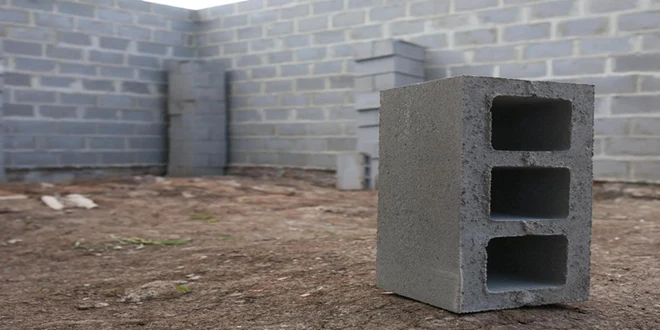دیوار بلوکی ۴۰ سانتی