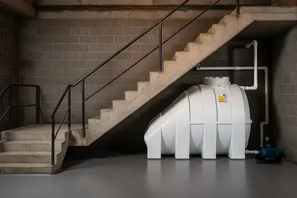 مخزن آب زیر پله ای 2000 لیتری