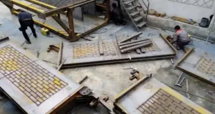 قالب دیوار پیش ساخته سبک