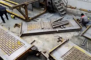 قالب دیوار پیش ساخته سبک