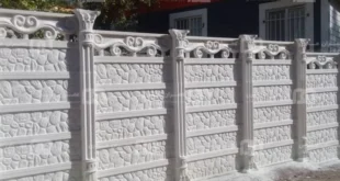 چه ارتفاعی برای دیوار پیش ساخته باغ و ویلا مناسب است