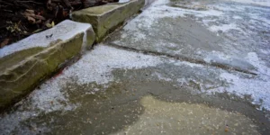 علت یخ زدگی جدول بتنی چیست