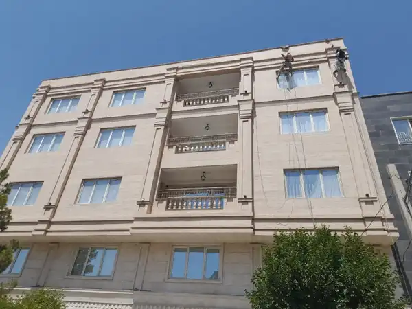 نمای ارزان ساختمان
