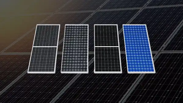 تفاوت پنل های خورشیدی