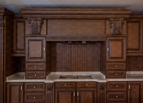 کابینت قهوه ای 