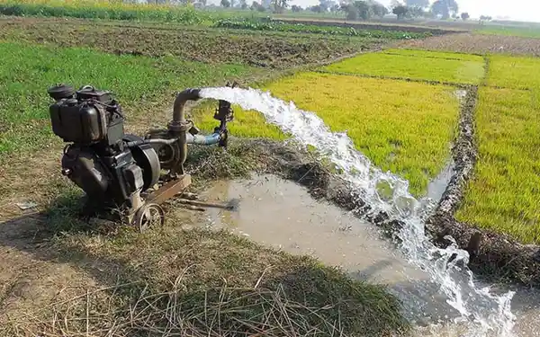 جدول انتخاب پمپ آب کشاورزی