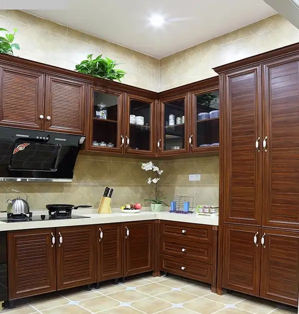 کابینت قهوه ای 