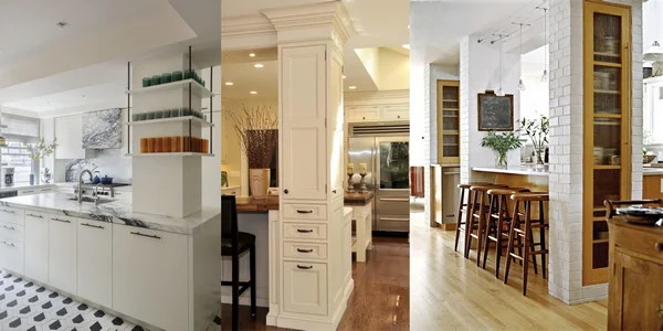 کابینت برای آشپزخانه ستون دار