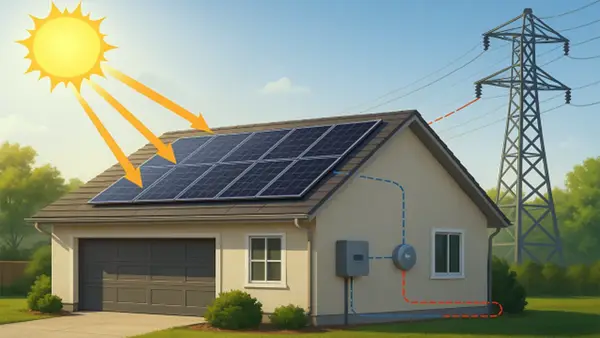 پنل خورشیدی برای خانه