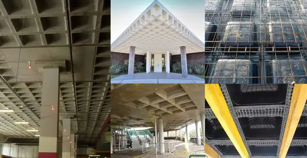 اجرای سقف بتنی بدون تیرچه