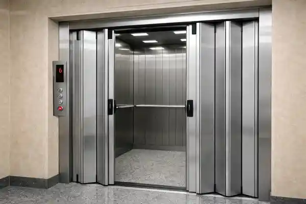 معایب درب اتوبوسی اسانسور