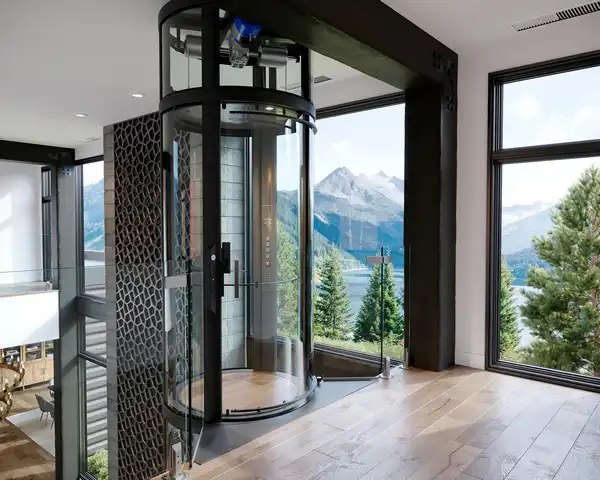 قیمت درب آسانسور شیشه ای