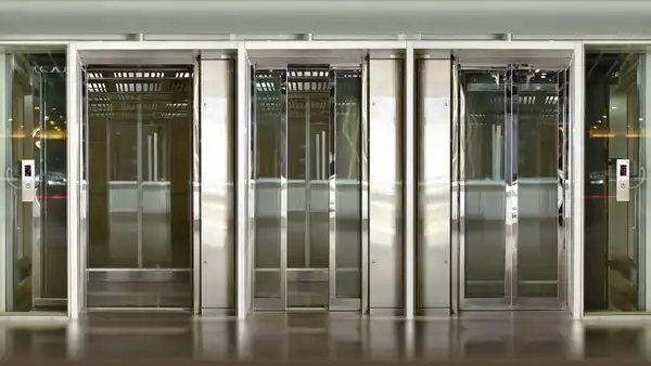 قیمت درب آسانسور شیشه ای