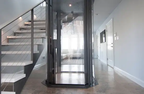 درب شیشه ای آسانسور