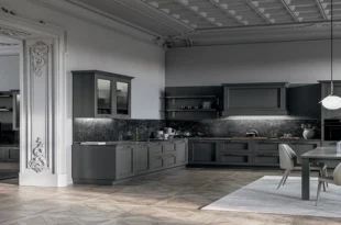 کابینت خاکستری