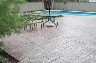 بتن اکسپوز محوطه