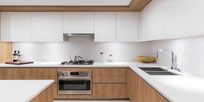 کابینت دو رنگ