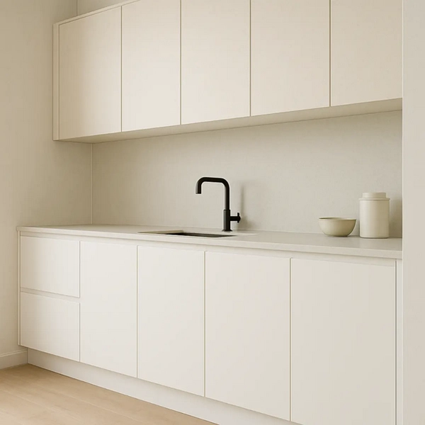 کابینت سفید مات