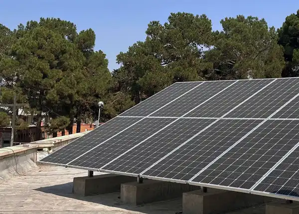 پنل خورشیدی در رشت