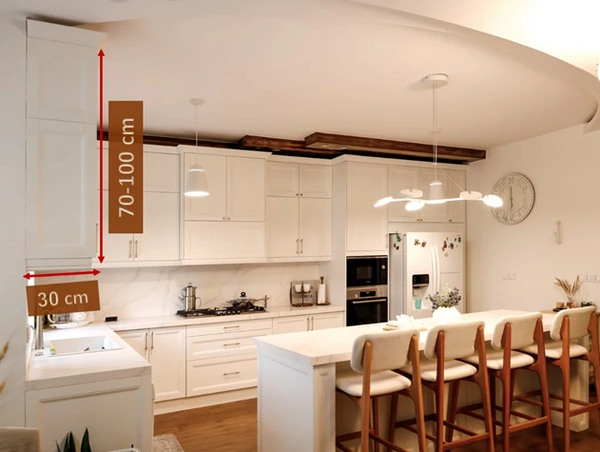 ارتفاع کابینت هوایی