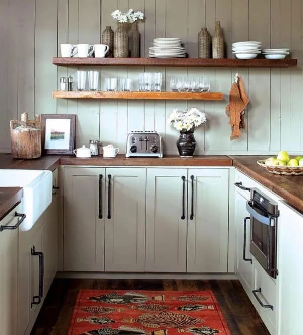 طراحی کابینت آشپزخانه بدون اپن