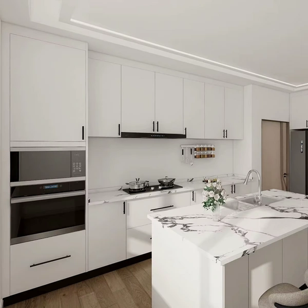 کابینت سفید مات