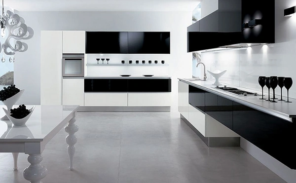 کابینت دو رنگ