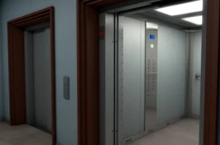 درب آسانسور رسیس