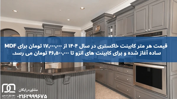 کابینت خاکستری