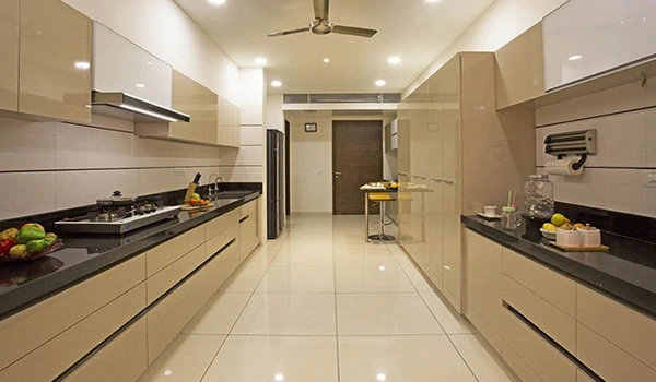 مدل کابینت آشپزخانه دو طرفه